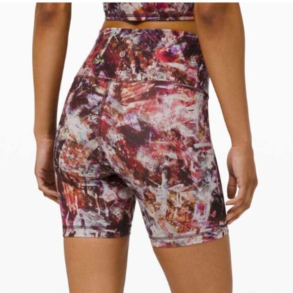 Lululemon Wunder Train High-Rise Short 6" Urbantricity Multi - Picture 6 of 6